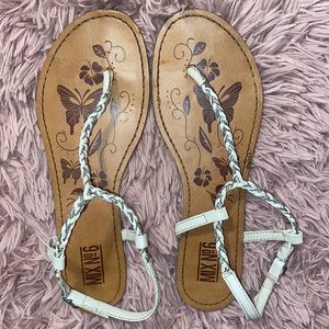 Braided sandals